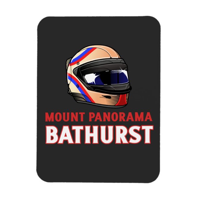 Magnet Flexible monter panorama Bathurst Australie course automobi (Vertical)