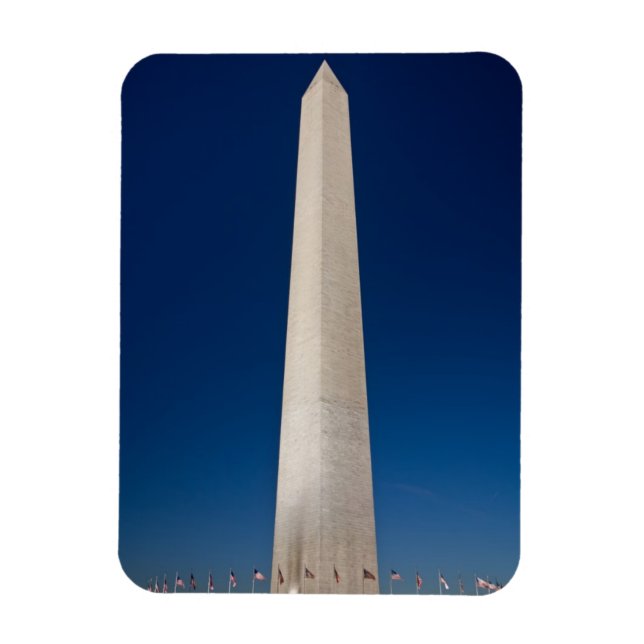 Magnet Flexible Monument de Washington à Dusk (Vertical)