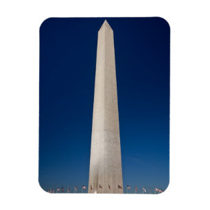 Magnet Flexible Monument de Washington au crépuscule