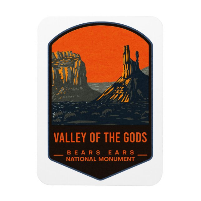 Magnet Flexible Monument national de Bears Ears (Vertical)