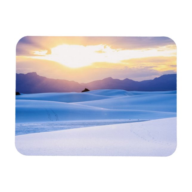 Magnet Flexible Monument national de White Sands 3 (Horizontal)
