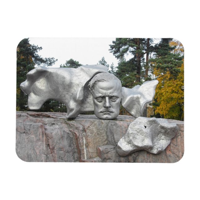 Magnet Flexible Monument Sibelius, Helsinki, Finlande (Horizontal)