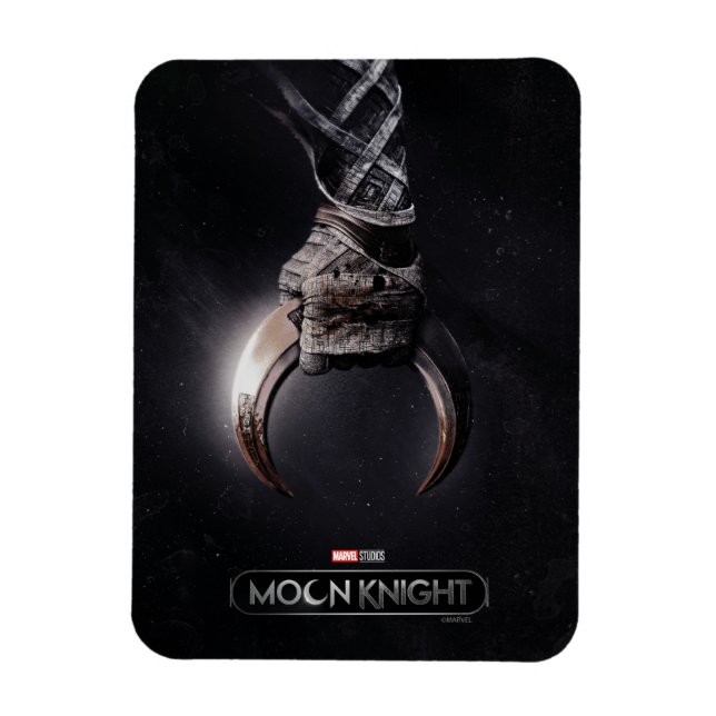 Magnet Flexible Moon Knight Clasping Crescent Poster Art (Vertical)