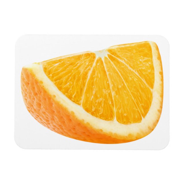 Magnet Flexible Morceau d'orange (Horizontal)