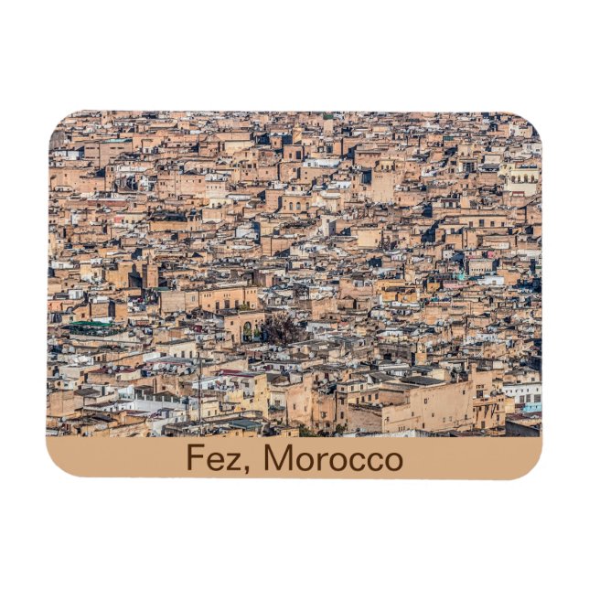 Magnet Flexible Morocco Old Medina à Fez (Horizontal)