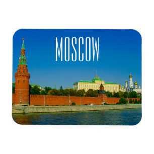 Magnet Flexible Moscou Kremlin Moskva architecture paysagère