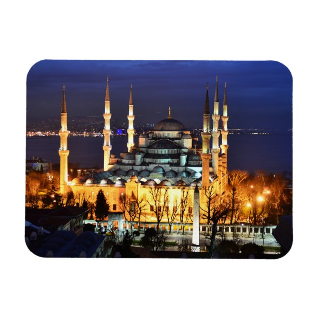 Magnet Flexible Mosquée bleue du Sultan Ahmed à Istanbul (Horizontal)