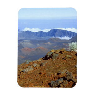 Magnet Flexible Mot d'argent sur la rime du cratère de Haleakala 
