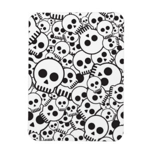 Magnet Flexible Motif avec des crânes