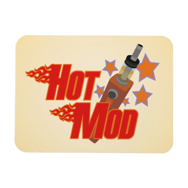Magnet Flexible Motif chaud (Horizontal)