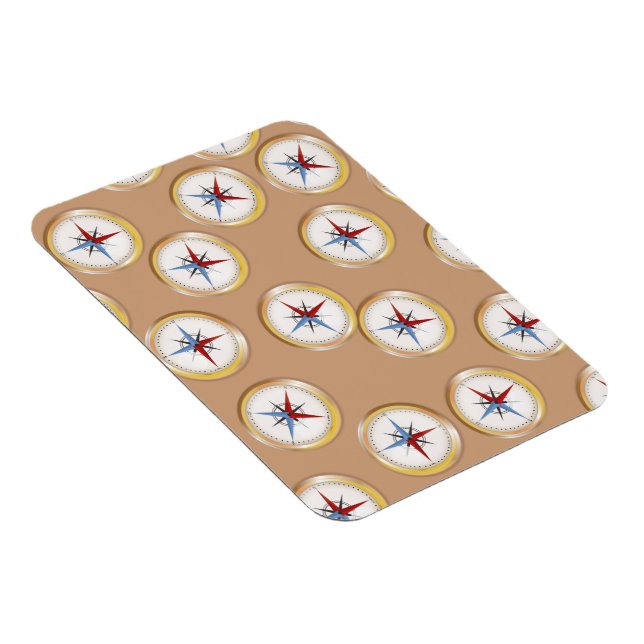 Magnet Flexible Motif Compass magnétique (Côté Droit)