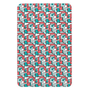 Magnet Flexible Motif de briques rétro