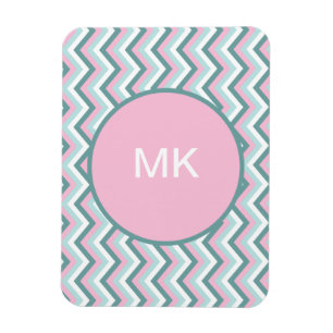 Magnet Flexible Motif de Chevron de brume d'océan