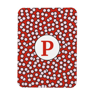 Magnet Flexible Motif de monogramme Dotty