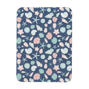 Magnet Flexible motif des coquillages