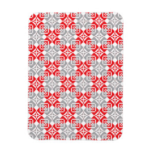 Magnet Flexible Motif géométrique SUN du matin letton VI