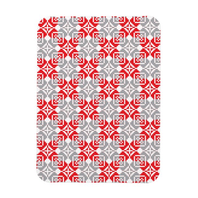 Magnet Flexible Motif géométrique SUN du matin letton VI (Vertical)