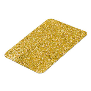 Magnet Flexible Motif PURE GOLD Splatter + votre texte / photo