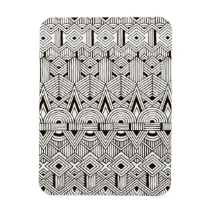 Magnet Flexible Motif tribal inspiré