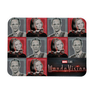 Magnet Flexible Motif Wanda et Vision Retro Checker