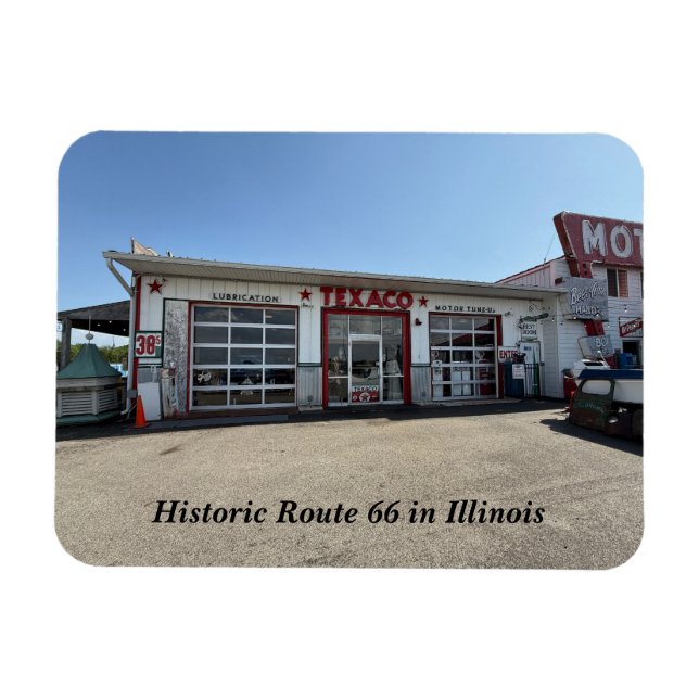 Magnet Flexible MotorHeads Bar & Grill, Musée (Horizontal)