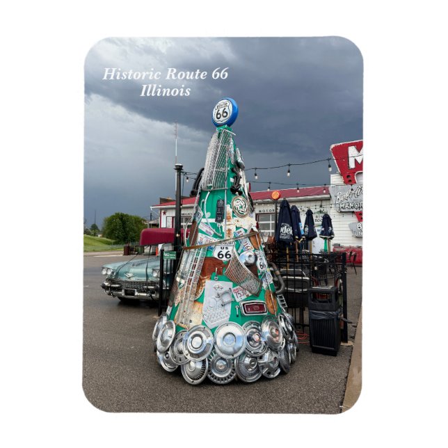 Magnet Flexible MotorHeads Bar & Grill, Musée (Vertical)