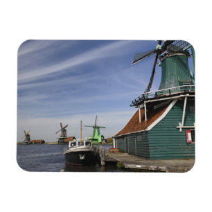 Magnet Flexible Moulin à vent, Zaanse Schans, Hollande, Pays-Bas