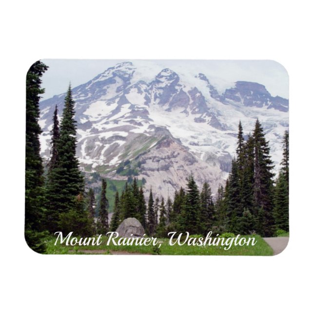 Magnet Flexible Mount Rainier, Washington (Horizontal)