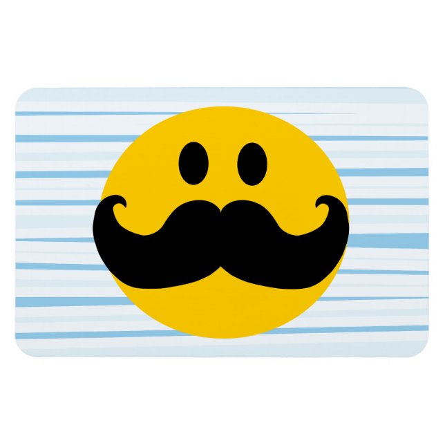 Magnet Flexible Moustache (Horizontal)