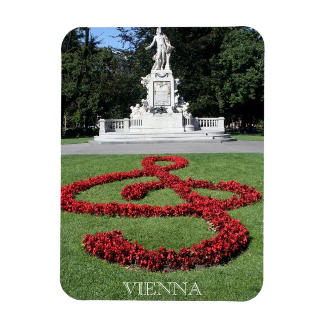 Magnet Flexible mozart vienna (Vertical)