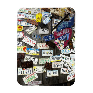Magnet Flexible Mur de plaques de licence