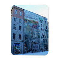 Mural à Old Québec, Québec, Canada