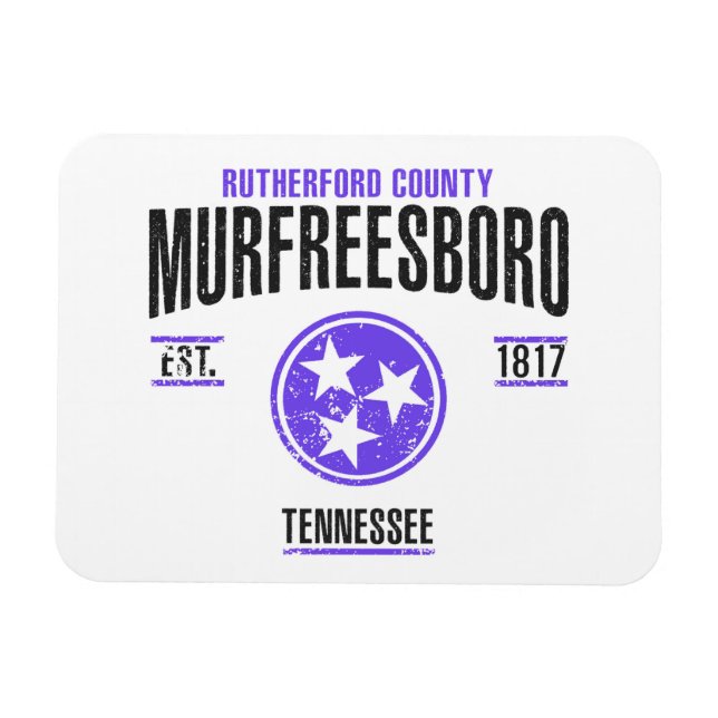 Magnet Flexible Murfreesboro (Horizontal)