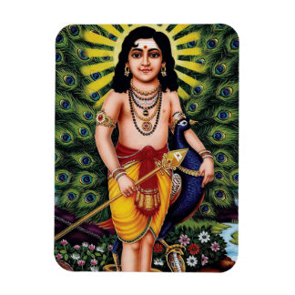 Magnet Flexible MURUGA, Kanda, Karthikeya, Déité hindoue