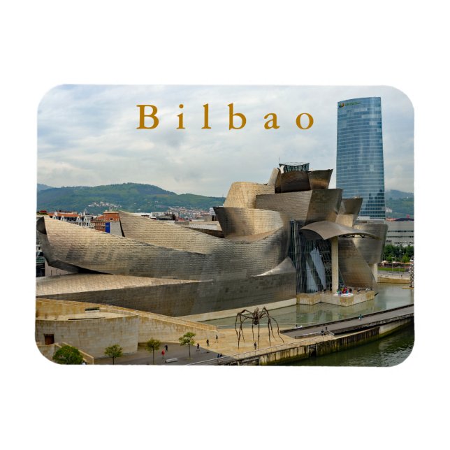 Magnet Flexible Musée Guggenheim Bilbao. (Horizontal)