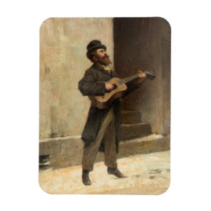 Magnet Flexible Musicien itinérant avec guitare (par Induno)