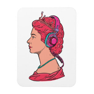 Magnet Flexible Musique de la Reine