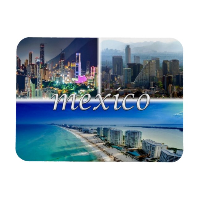 Magnet Flexible MX Mexique - Monterrey - (Horizontal)