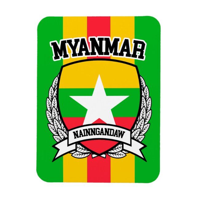 Magnet Flexible Myanmar (Vertical)