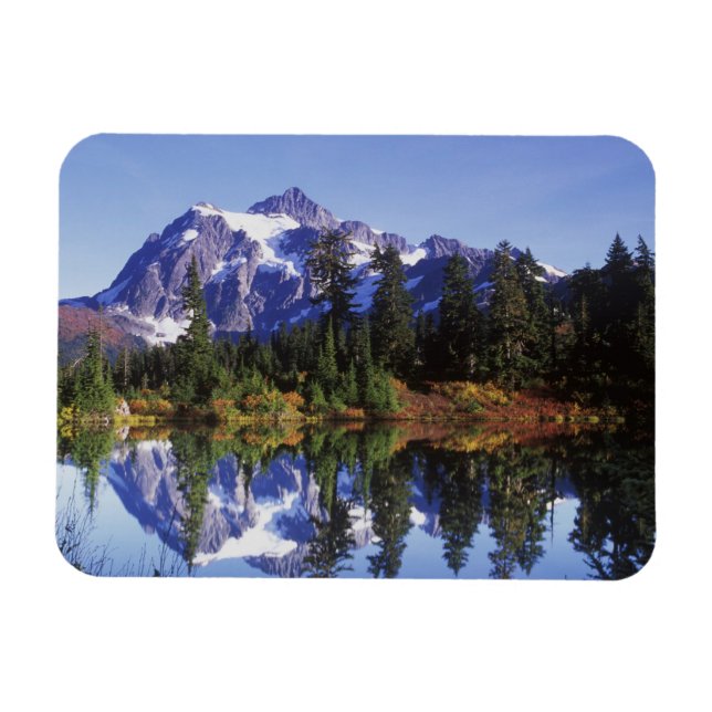 Magnet Flexible N.A., USA, Washington, Mt. Baker et Snoqualmie (Horizontal)