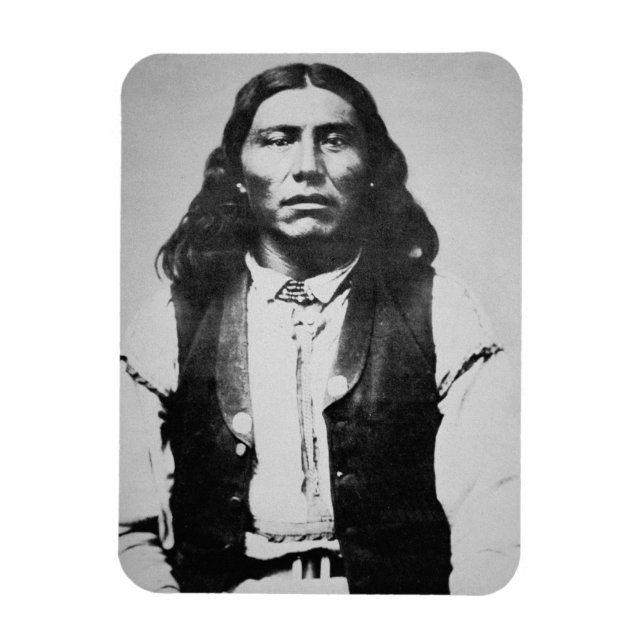 Magnet Flexible Naiche (d.1874) Chef des Apaches de Chiricahua (Vertical)