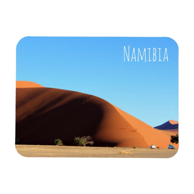 Magnet Flexible Namibie Dune de sable 45 Paysage Sossusvlei (Horizontal)