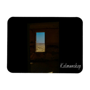 Magnet Flexible Namibie Kolmanskop House Dune Paysage Ville fantôm