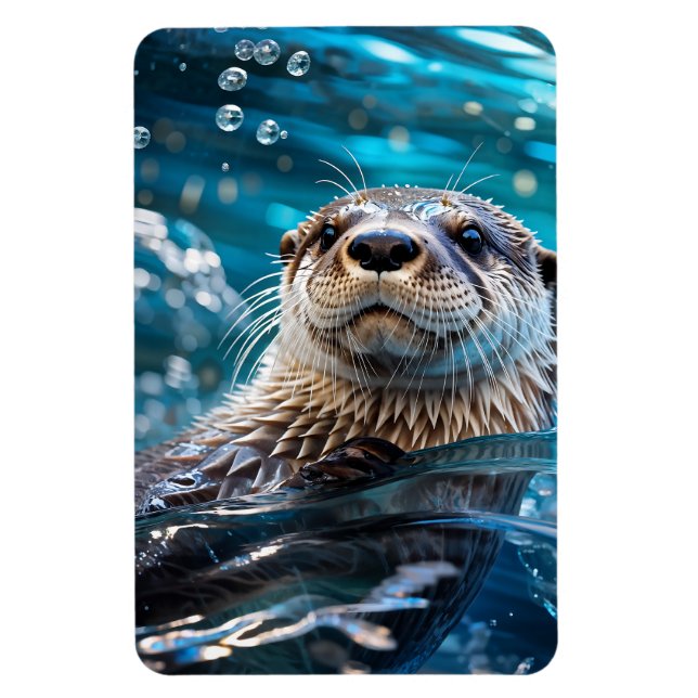 Magnet Flexible Natation en Otter (Vertical)