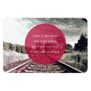 Magnet Flexible Ne vous asseyez pas en place   Devis motivationnel