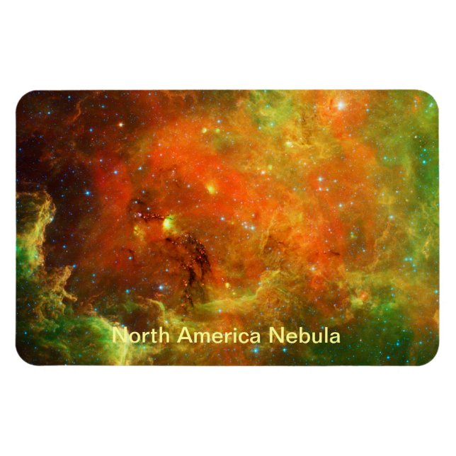 Magnet Flexible Nebula Amérique du Nord (Horizontal)
