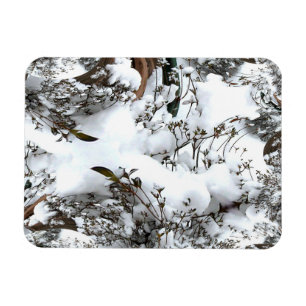 Magnet Flexible Neige Abstraite