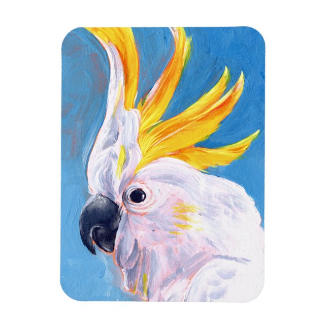 Magnet Flexible Neon Mohawk - Cockatoo (Vertical)