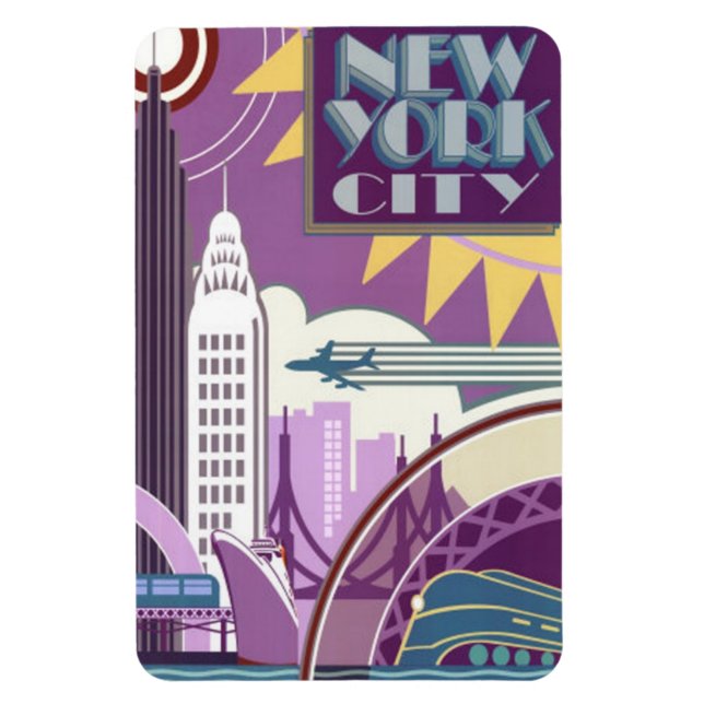 Magnet Flexible new york (Vertical)