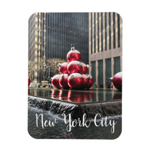 Magnet Flexible New York City Rockefeller Center Christmas NYC